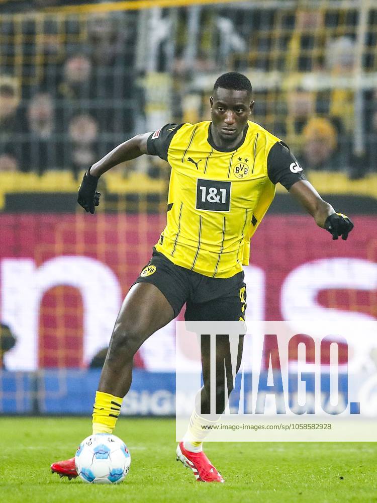 DORTMUND - Serhou Guirassy of Borussia Dortmund during the Bundesliga match between Borussia Dortmund and Bayer Leverkusen at Signal Iduna Park on Jan. 10, 2025 in Dortmund, Germany. ANP Hollandse Hoogte BART STOUTJESDIJK Bundesliga 2024 25 ANPxSportx StoutjesdijkxIVx 519330149 originalFilename: 519330149