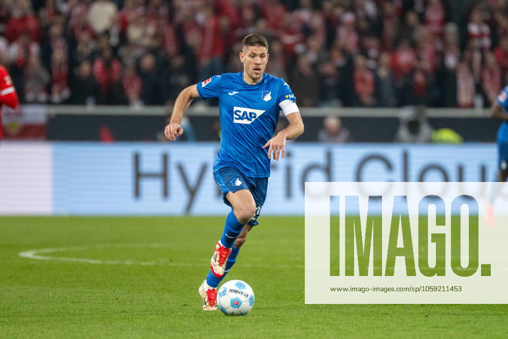 Andrej Kramaric (TSG 1899 Hoffenheim). Deutschland, Sinsheim, 23.02.2025, Fussball, Bundesliga: TSG 1899 Hoffenheim vs VfB Stuttgart, Saison 2024 2025, 23. Spieltag, PreZero Arena Foto: A2 Bildagentur Peter Hartenfelser DFL DFB REGULATIONS PROHIBIT ANY USE OF PHOTOGRAPHS AS IMAGE SEQUENCES AND OR QUASI-VIDEO.