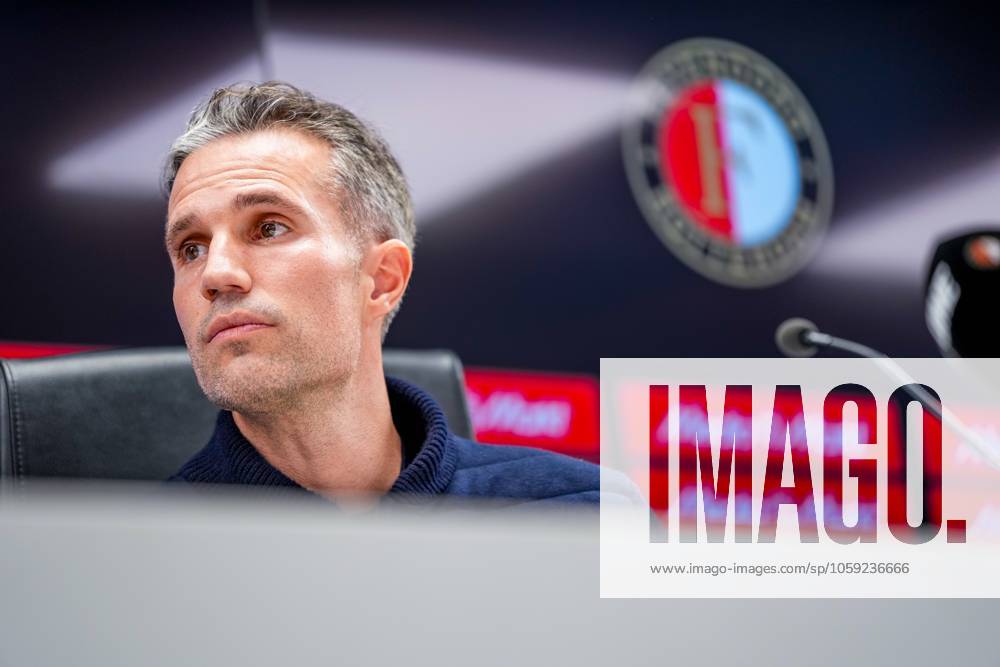 , Stadion Feijenoord ˜De Kuip , Season 2024 2025 , Football , Eredivisie . Presentation of new Feyenoord head coach Robin van Persie Presentation of Robin van Persie x28028532x