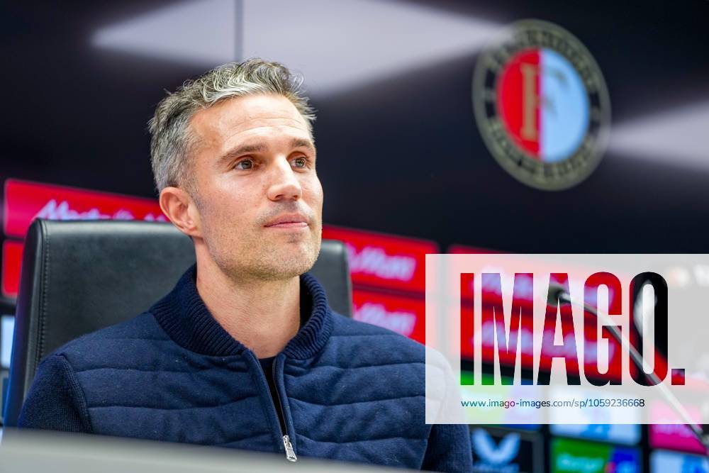 , Stadion Feijenoord ˜De Kuip , Season 2024 2025 , Football , Eredivisie . Presentation of new Feyenoord head coach Robin van Persie Presentation of Robin van Persie x28028536x