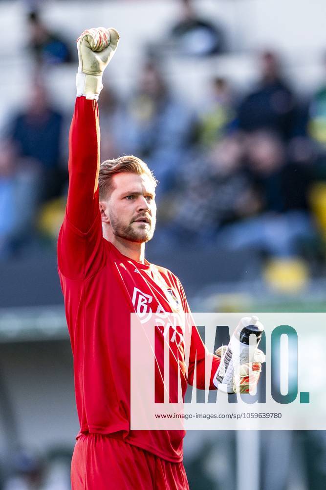 SITTARD - Fortuna Sittard goalkeeper Mattijs Branderhorst during the Dutch Eredivisie match between Fortuna Sittard and Heracles Almelo at the Fortuna Sittard Stadium on March 8, 2025 in Sittard, Netherlands. ANP MARCEL VAN HOORN Dutch Eredivisie 2024 25 ANPxSportx IVx 521858980 originalFilename: 521858980