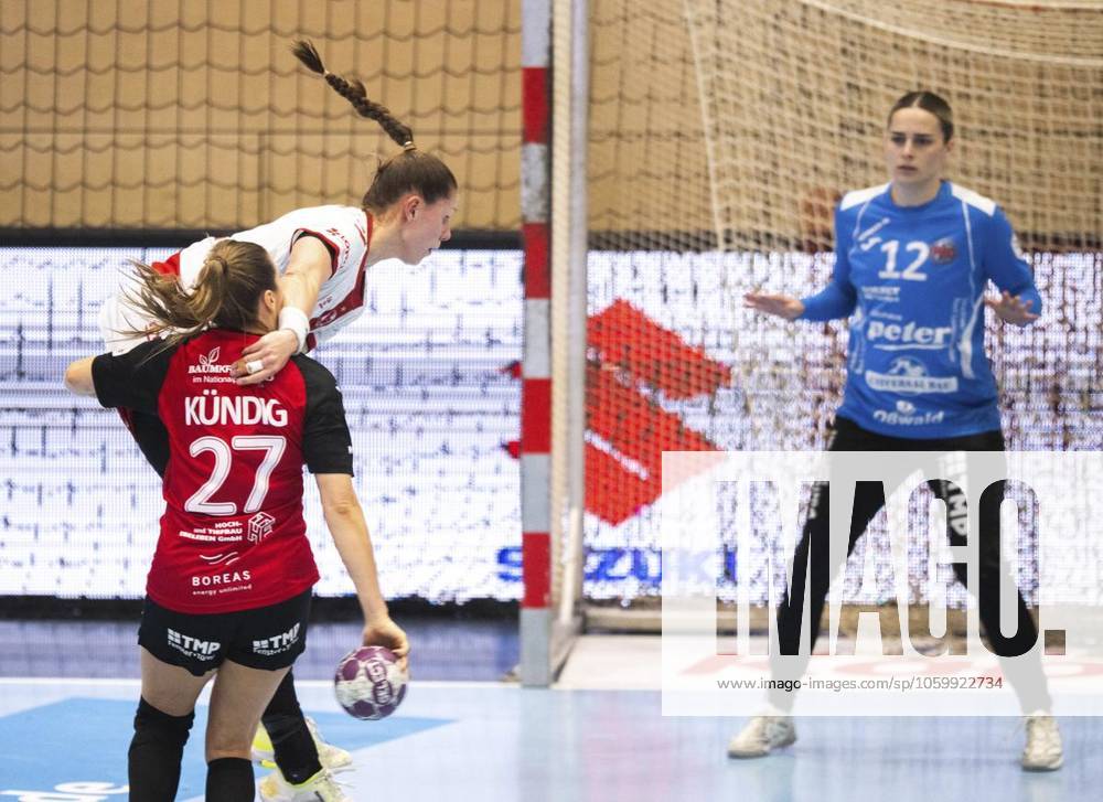 Handball Frauen 1. Bundesliga Frauen Saison 2024-2025 Salzhalle 19. Spieltag Thüringer HC - HB Ludwigsburg im Foto: ( Deutschland Thueringen Bad Langensalza