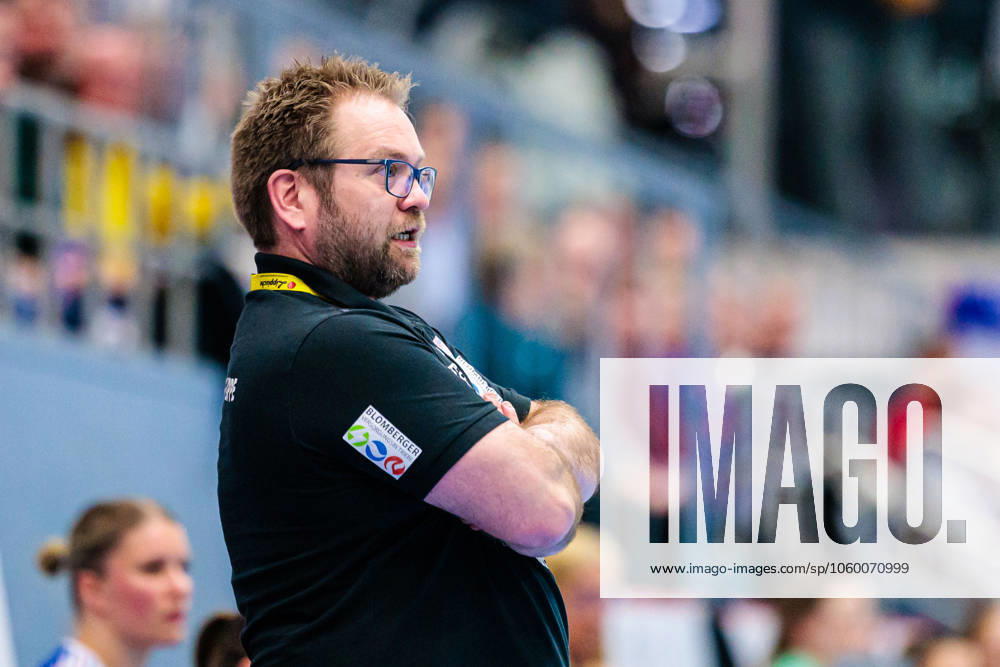 Steffen Birkner (HSG Blomberg-Lippe, Trainer) GER, HSG Blomberg-Lippe vs. Thueringer HC, Handball, 1. Bundesliga Frauen, 20. Spieltag, Spielzeit 2024 2025, 19.03.2025 GER, HSG Blomberg-Lippe vs. Thueringer HC, Handball, 1. Bundesliga Frauen, 20. Spieltag, Spielzeit 2024 2025, 19.03.2025 Blomberg
