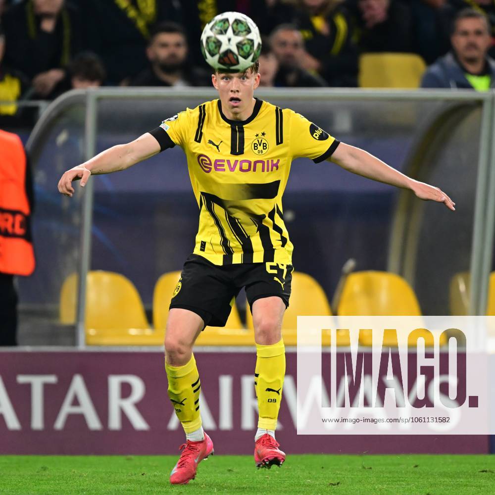 DORTMUND - Daniel Svensson of Borussia Dortmund during the quarterfinal Champions League match between Borussia Dortmund and FC Barcelona, Barca at Signal Iduna Park stadium on April 15, 2025 in Dortmund, Germany. ANP Hollandse Hoogte Borussia Dortmund v FC Barcelona 2024 25 ANPxSportx xGerritxvanxKeulenxIVx 524787447 originalFilename: 524787447