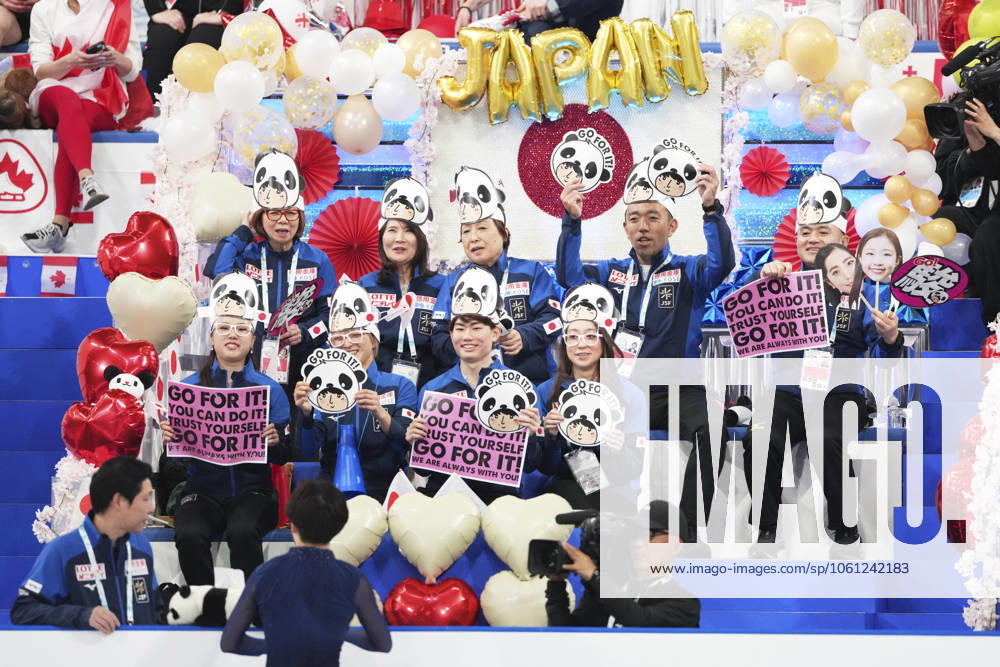 Japan team group, Mannschaftsbild, Totale APRIL 18, 2025 - Figure skating, Eiskunstlauf : ISU World Team Trophy in Figure Skating 2025 Men s Free Skating at Tokyo Metropolitan Gymnasium in Tokyo, Japan. Noxthirdxpartyxsales (288013502)