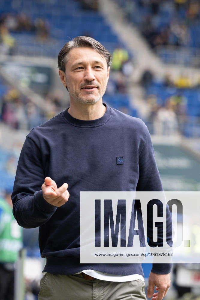 Nico Kovac (Borussia Dortmund, Cheftrainer, Trainer) GER, TSG 1899 Hoffenheim vs. Borussia Dortmund, Fussball, Herren, 1. Bundesliga, 31. Spieltag, Spielzeit 2024 2025, 26.04.2025, DFL DFB REGULATIONS PROHIBIT ANY USE OF PHOTOGRAPHS AS IMAGE SEQUENCES AND OR QUASI-VIDEO, GER, TSG 1899 Hoffenheim vs. Borussia Dortmund, Fussball, Herren, 1. Bundesliga, 31. Spieltag, Spielzeit 2024 2025, 26.04.2025 Sinsheim