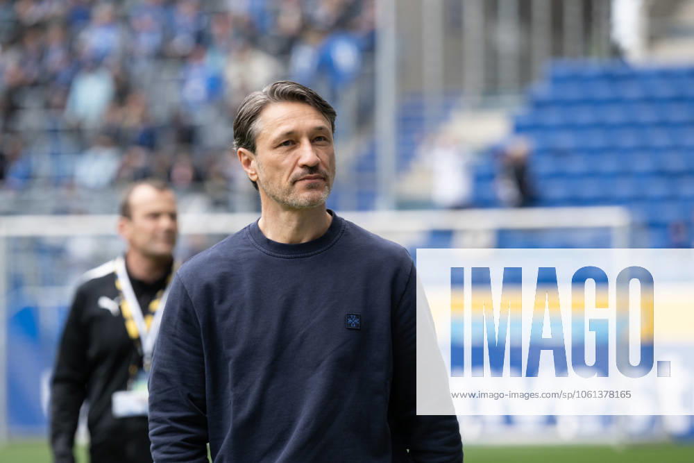 Nico Kovac (Borussia Dortmund, Cheftrainer, Trainer) GER, TSG 1899 Hoffenheim vs. Borussia Dortmund, Fussball, Herren, 1. Bundesliga, 31. Spieltag, Spielzeit 2024 2025, 26.04.2025, DFL DFB REGULATIONS PROHIBIT ANY USE OF PHOTOGRAPHS AS IMAGE SEQUENCES AND OR QUASI-VIDEO, GER, TSG 1899 Hoffenheim vs. Borussia Dortmund, Fussball, Herren, 1. Bundesliga, 31. Spieltag, Spielzeit 2024 2025, 26.04.2025 Sinsheim