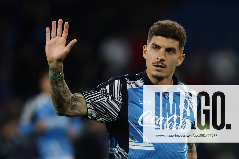 Napolis Giovanni Di Lorenzo during the Serie A soccer match between Napoli and Torino at the Diego Armando Maradona Stadium in Naples, southern italy - Sunday , April 27 , 2025. - Soccer .