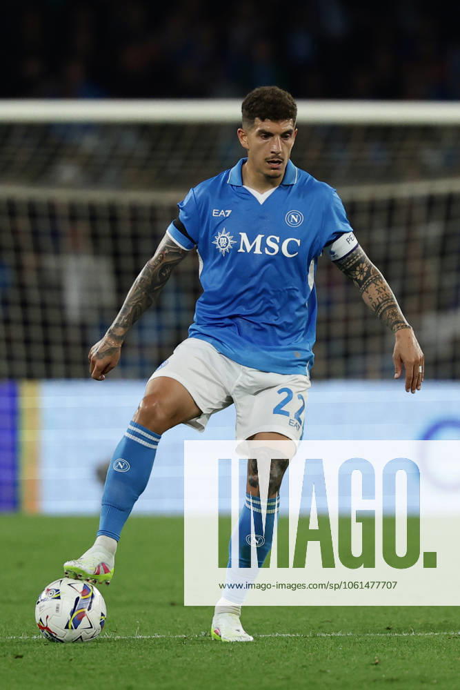 Napolis Giovanni Di Lorenzo during the Serie A soccer match between Napoli and Torino at the Diego Armando Maradona Stadium in Naples, southern italy - Sunday , April 27 , 2025. - Soccer .
