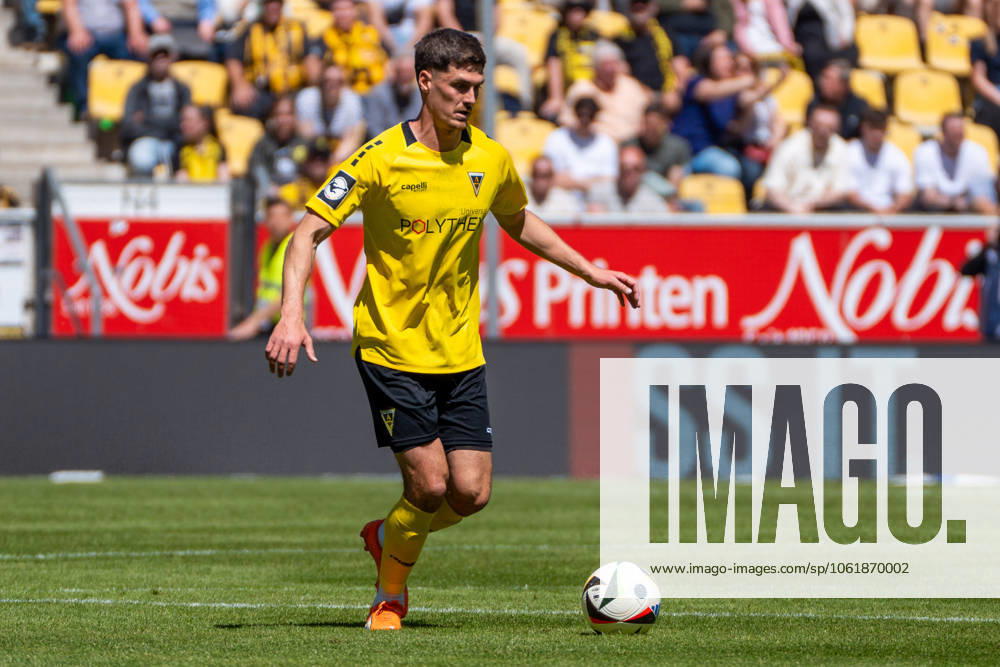 Danilo Wiebe (Alemannia Aachen, 28) TSV Alemannia Aachen vs. 1. FC Saarbruecken, Fussball, 3. Liga, 37. Spieltag, Saison 2024 2025, 10.05.2025 DFB REGULATIONS PROHIBIT ANY USE OF PHOTOGRAPHS AS IMAGE SEQUENCES AND OR QUASI-VIDEO TSV Alemannia Aachen vs. 1. FC Saarbruecken, Fussball, 3. Liga, 37. Spieltag, Saison 2024 2025, 10.05.2025 Aachen