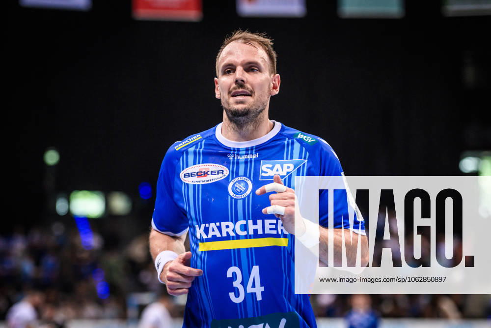 Kai Haefner (TVB Stuttgart, 34) GER, TVB Stuttgart - SC DHfK Leipzig, DAIKIN HBL, Handball, Bundesliga, 34. Spieltag, Spielzeit 2024 2025, 08.06.2025 GER, TVB Stuttgart - SC DHfK Leipzig, DAIKIN HBL, Handball, Bundesliga, 34. Spieltag, Spielzeit 2024 2025, 08.06.2025 Stuttgart