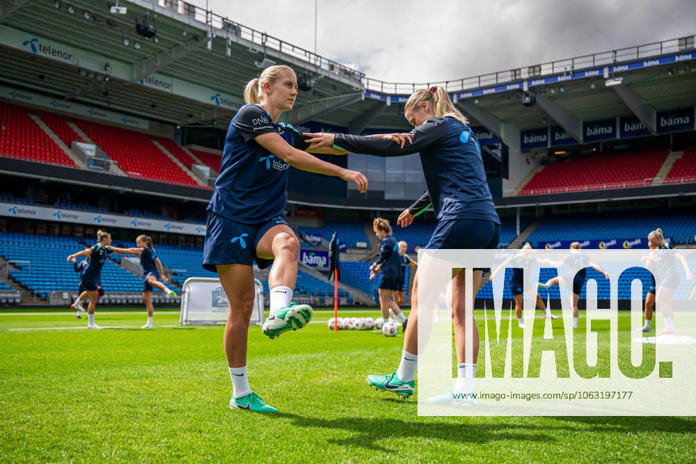 Lisa Naalsund of the Norwegian women s national football team during a training session on June 23, 2025 in Oslo. Photo: Vegard Grott BILDBYRAN kod VG VG0769 bbeng fotboll football soccer fotball norge norway women dam träning practice training trening pre-camp precamp