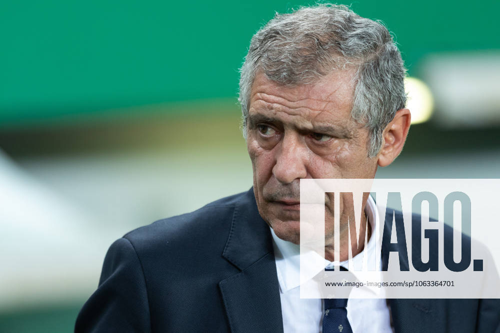 Portugal head coach FERNANDO SANTOS before the start of the game for Euro 2020 Qualifying Round between Portugal and Luxembourg at Estadio Jose de Alvalade Lisbon Portugal - ZUMAs359 20191011_zsp_s359_020