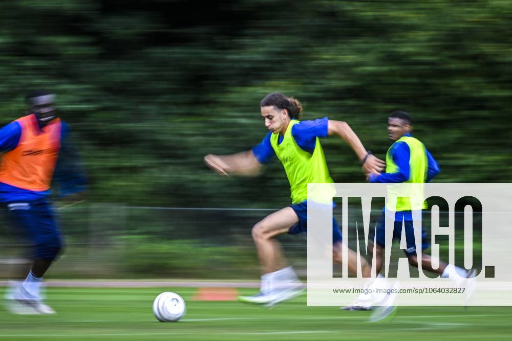 Gent s Mohamed El Adfaoui pictured in action during a training session of Belgian soccer team KAA Gent, during their summer camp in Horst, the Netherlands on Thursday 10 July 2025. The team is preparing for the upcoming 2025-2026 first division season. TOM GOYVAERTS TomxGoyvaerts x128856376x
