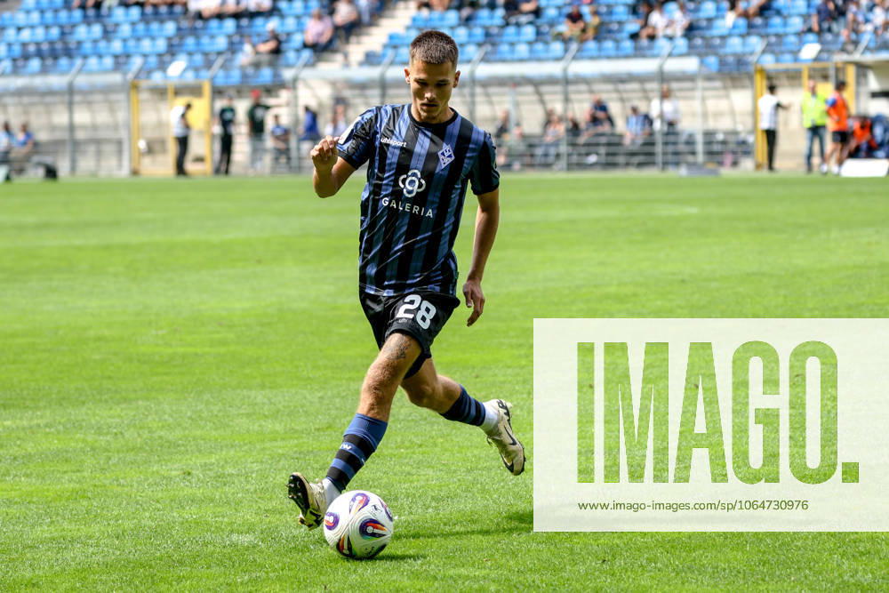 Diego Michel (SV Waldhof Mannheim, 28) Fussball: 3. Liga, 1. Spieltag, SV Waldhof Mannheim vs. SV Verl am 02.08.2025 in Mannheim (Carl-Benz-Stadion), Deutschland Mannheim Carl-Benz-Stadion Deutschland