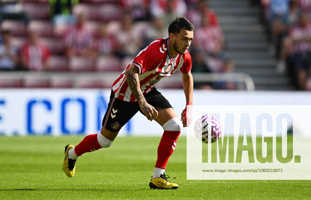 Enzo Le Fee of Sunderland Sunderland v Rayo Vallecano, Pre Season Friendly, Football, Stadium of Light, Sunderland, UK - 10 Aug 2025Sunderland Stadium of Light United Kingdom