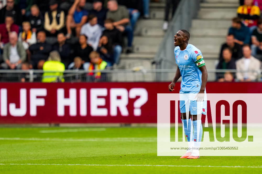 Eredivisie: Go Ahead Eagles v Sparta Rotterdam Deventer - Bruno Martins Indi of Sparta Rotterdam screams from frustration during the third round of the 2025 2026 Eredivisie season. The match is set between Go Ahead Eagles and Sparta Rotterdam at De Adelaarshorst on 23 August 2025 in Deventer, The Netherlands. (VK Sportphoto Danny de Groot)