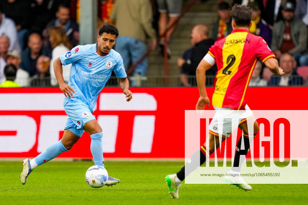 Eredivisie: Go Ahead Eagles v Sparta Rotterdam Deventer - Sayfallah Ltaief of Sparta Rotterdam dribbles with the ball during the third round of the 2025 2026 Eredivisie season. The match is set between Go Ahead Eagles and Sparta Rotterdam at De Adelaarshorst on 23 August 2025 in Deventer, The Netherlands. (VK Sportphoto Danny de Groot)