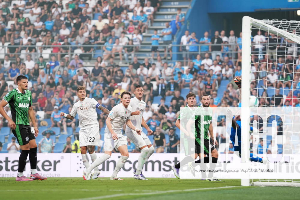 Napoli s Kevin De Bruyne goal 0-2 during the Serie A soccer match between Sassuolo and Napoli at the Mapei Stadium Città del Tricolore in Reggio Emilia, north Italy - Saturday, August 23, 2025 - - Soccer -