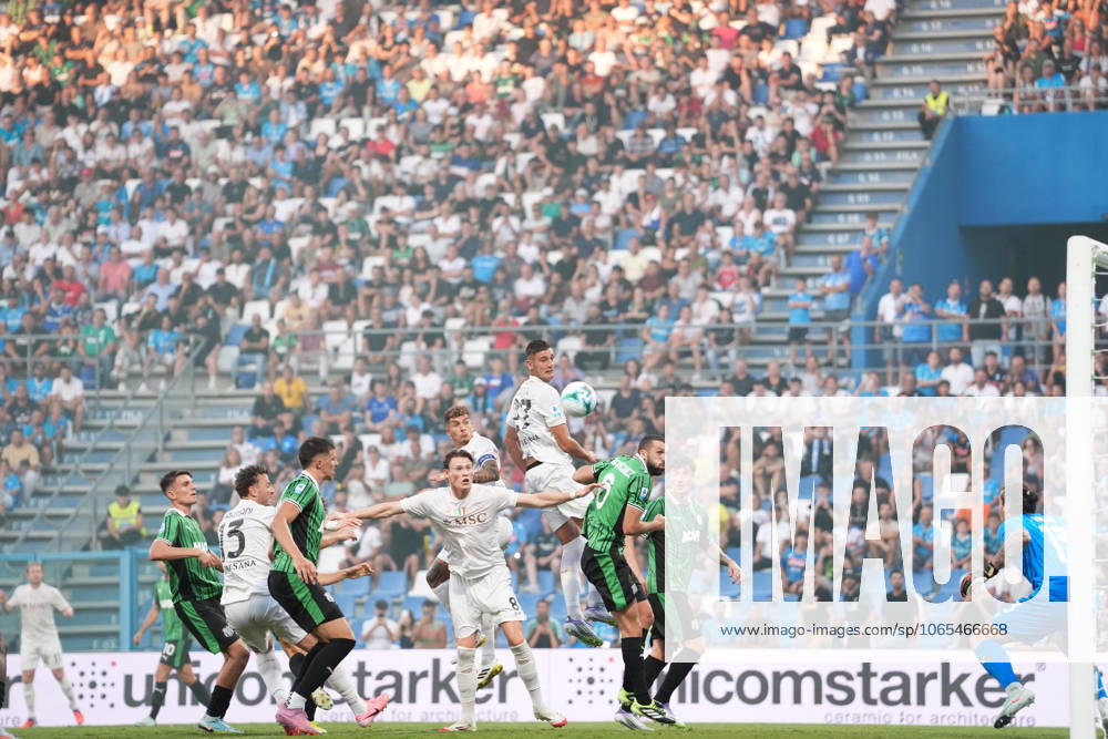 Napoli s Kevin De Bruyne goal 0-2 during the Serie A soccer match between Sassuolo and Napoli at the Mapei Stadium Città del Tricolore in Reggio Emilia, north Italy - Saturday, August 23, 2025 - - Soccer -