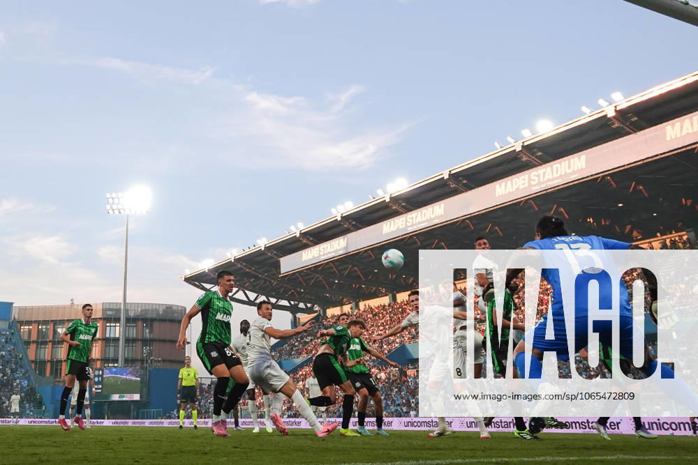 Napoli s Kevin De Bruyne goal 0-2 during the Serie A soccer match between Sassuolo and Napoli at the Mapei Stadium Cittˆ del Tricolore in Reggio Emilia, north Italy - Saturday, August 23, 2025 - - Soccer -