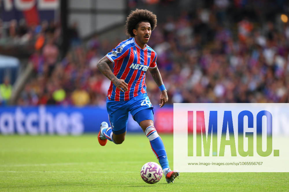 Crystal Palace v Nottingham Forest - Premier League Chris Richards of Crystal Palace plays during the Premier League match between Crystal Palace and Nottingham Forest at Selhurst Park in London, England, on August 24, 2025. London Greater London United Kingdom