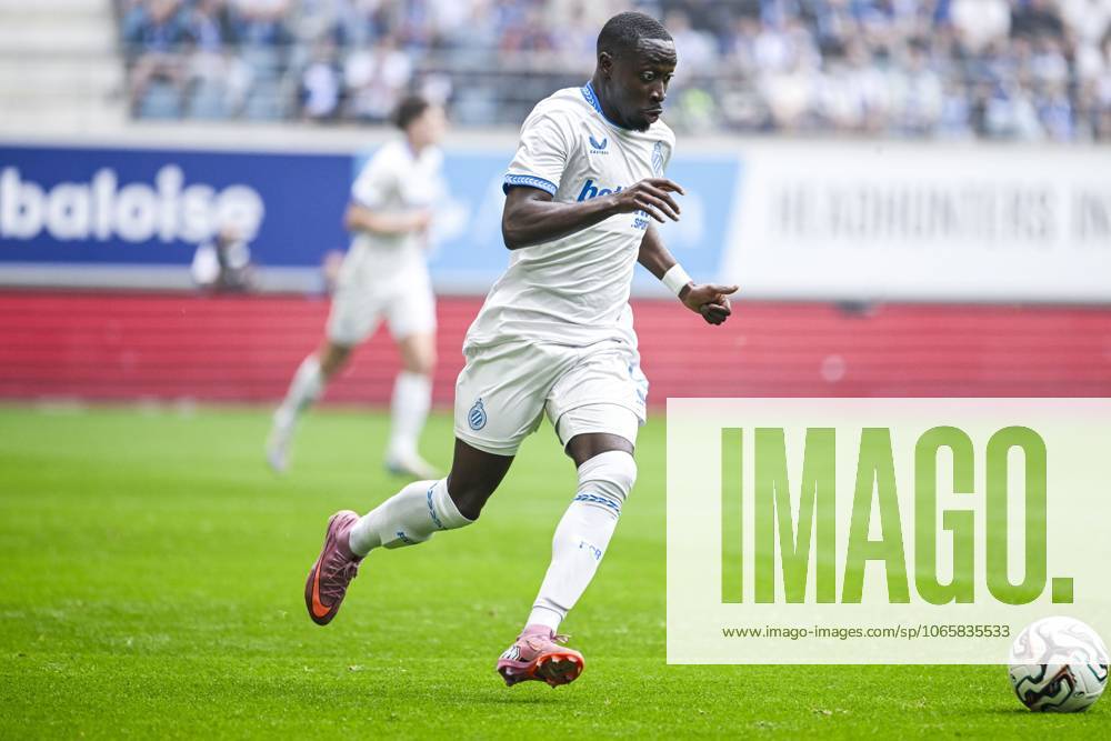 Club s Carlos Forbs pictured in action during a soccer match between KAA Gent and CLub Brugge, Sunday 31 August 2025 in Gent, on day 6 of the 2025-2026 Jupiler Pro League first division of the Belgian championship. TOM GOYVAERTS TomxGoyvaerts x132929119x