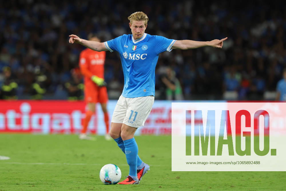 Napolis Kevin De Bruyne during the Serie A soccer match between Napoli and Cagliari at the Diego Armando Maradona Stadium in Naples, southern italy - Saturday , August 30 , 2025. - Soccer .