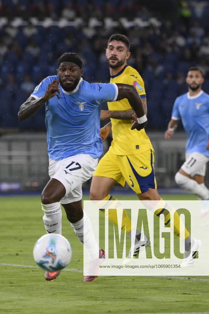 Lazios Nuno Tavares during the Serie A Enilive soccer match between SS Lazio and Hellas Verona at the Rome s Olympic stadium, Italy - Sunday, August 31, 2025. - Soccer.