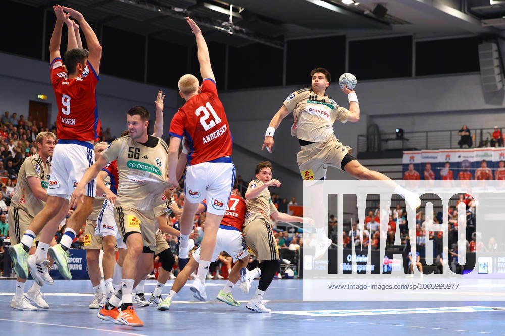 10 Renars Uscins (TSV Hannover Burgdorf) Handball I Herren I Bundesliga (Daikin HBL) I Saison 2025-2026 I 2. Spieltag I HSV Hamburg - TSV Hannover-Burgdorf I 03.09.2025 I Sporthalle Hamburg
