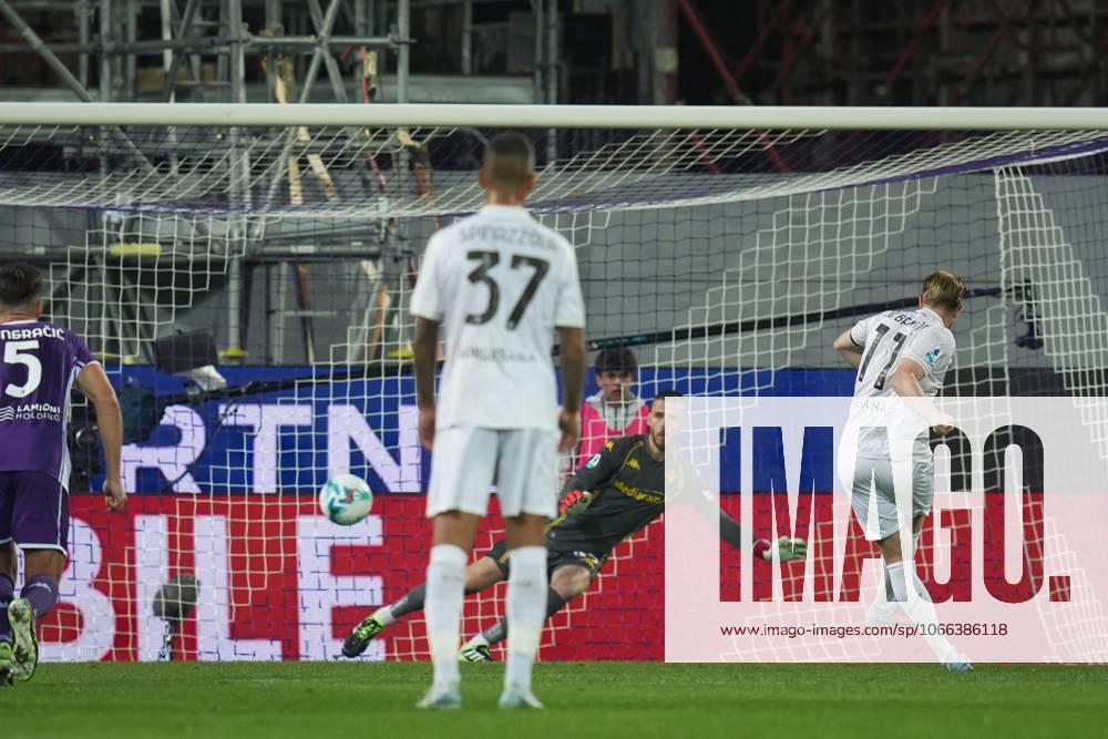 Napoli s Kevin De Bruyne goal 0-1 during the Serie A soccer match between Fiorentina and Napoli at the Artemio Franchi Stadium in Florence, north Italy - Saturday, September 13, 2025 -