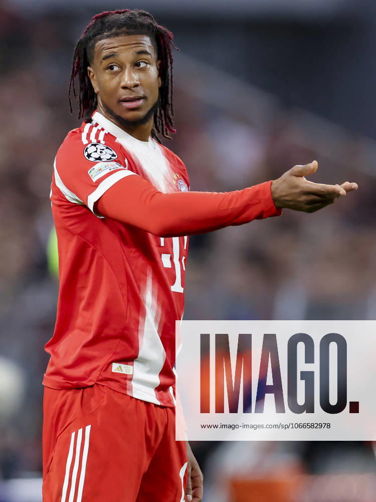Michael Olise (FC Bayern Muenchen) gestikuliert, UEFA Champions League 2025 26 League Phase MD1, FC Bayern München v Chelsea FC, Football Arena Munich am 17. September 2025 in München, Deutschland. (Foto von Marco Steinbrenner DeFodi Images) Michael Olise (FC Bayern Muenchen) gestures, UEFA Champions League 2025 26 League Phase MD1, FC Bayern München v Chelsea FC, Football Arena Munich, September 17, 2025 in Munich, Germany. (Photo by Marco Steinbrenner DeFodi Images)