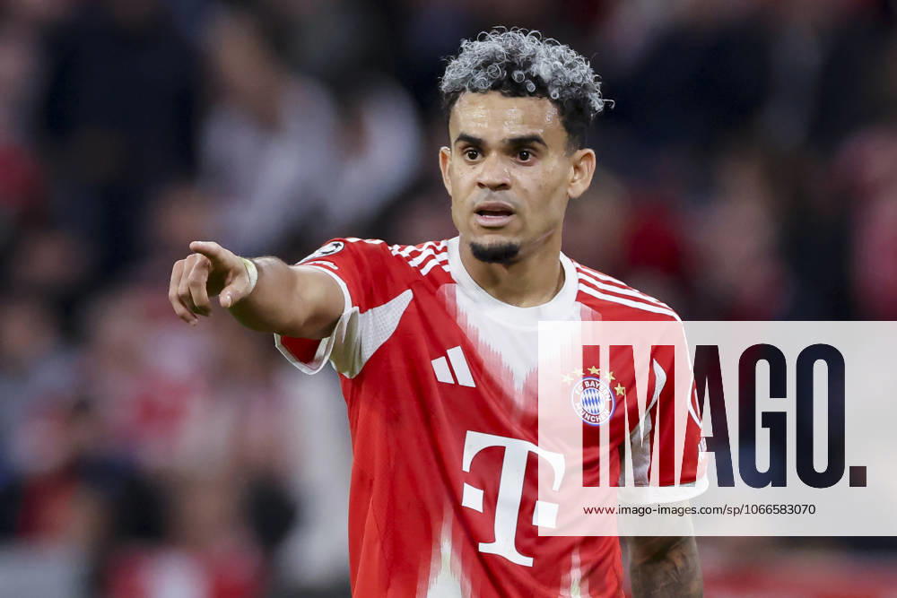 Luis Diaz (FC Bayern Muenchen) gestikuliert, UEFA Champions League 2025 26 League Phase MD1, FC Bayern München v Chelsea FC, Football Arena Munich am 17. September 2025 in München, Deutschland. (Foto von Marco Steinbrenner DeFodi Images) Luis Diaz (FC Bayern Muenchen) gestures, UEFA Champions League 2025 26 League Phase MD1, FC Bayern München v Chelsea FC, Football Arena Munich, September 17, 2025 in Munich, Germany. (Photo by Marco Steinbrenner DeFodi Images)