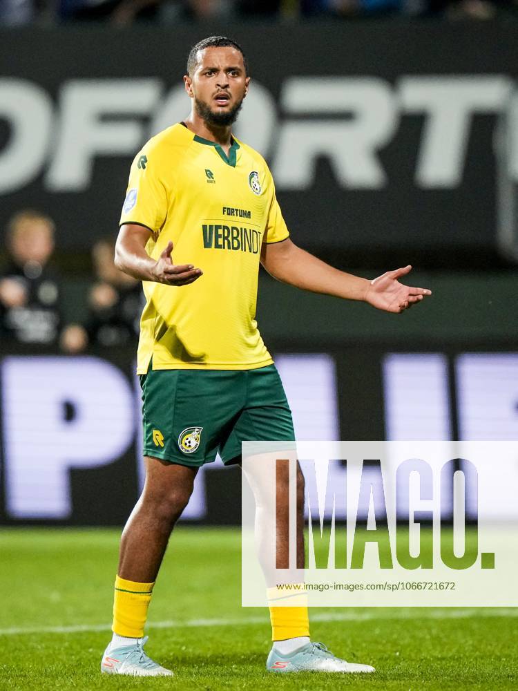 SITTARD - Mohamed Ihattaren of Fortuna Sittard during the Dutch Eredivisie match between Fortuna Sittard and FC Utrecht at the Fortuna Sittard Stadium on September 20, 2025, in Sittard, Netherlands. ANP TOBIAS KLEUVER Eredivisie 2025 26 ANPxSportx IVx 537014375 originalFilename: 537014375