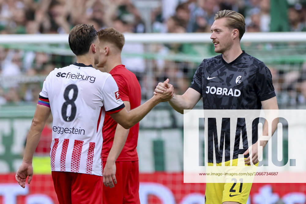Maximilian Eggestein (SC Freiburg) und Torhueter Florian Mueller (SC Freiburg) jubeln, Bundesliga, SV Werder Bremen v Club Freiburg, Weserstadion am 20. September 2025 in Bremen, Deutschland. (Foto von Marco Steinbrenner DeFodi Images) Maximilian Eggestein (SC Freiburg) und Torhueter Florian Mueller (SC Freiburg) cheer, Bundesliga, SV Werder Bremen v Sport-Club Freiburg, Weserstadion, September 20, 2025 in Bremen, Germany. (Photo by Marco Steinbrenner DeFodi Images) DFL regulations prohibit any use of photographs as image sequences and or quasi-video. Maximilian Eggestein SC Freiburg and goalkeeper Florian Mueller SC Freiburg cheer, Bundesliga, SV Werder Bremen v Sport Club Freiburg, Weserstadion, September 20, 2025 in Bremen, Germany Photo by Marco Steinbrenner DeFodi Images Maximilian Eggestein SC Freiburg and goalkeeper Florian Mueller SC Freiburg cheer, Bundesliga, SV Werder Bremen v Sport Club Freiburg, Weserstadion, September 20, 2025 in Bremen, Germany Photo by Marco Steinbrenner DeFodi Images DFL regulations prohibit any use of photographs as image sequences and or quasi video