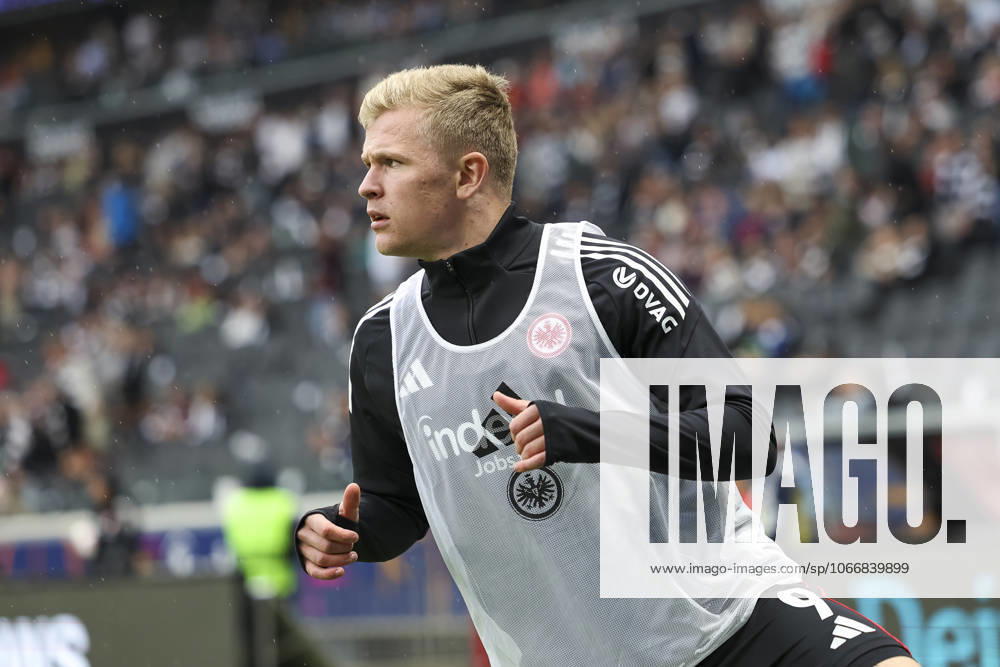Jonathan Burkardt (Eintracht Frankfurt, 09) , Deutschland, Fussball, 1. Bundesliga, 4.Spieltag, 2025 2026, Eintracht Frankfurt vs. 1.FC Union Berlin, 21.09.2025, Deutsche-Bank-Park, Frankfurt am Main, Deutschland Frankfurt am Main Deutsche-Bank-Park Hessen Deutschland