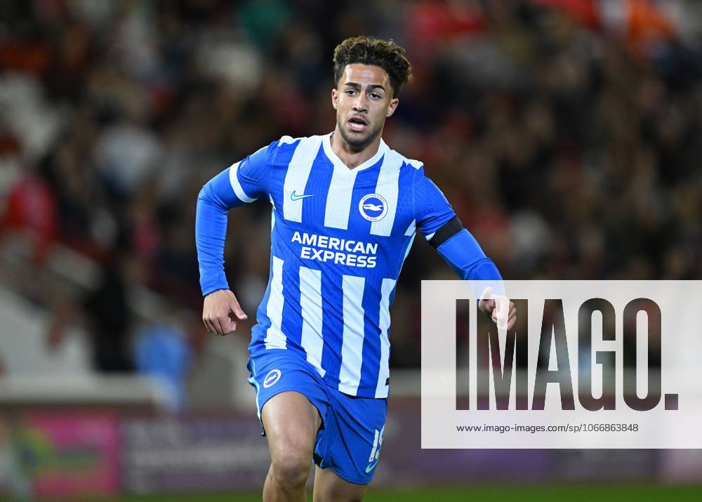 Charalampos Kostoulas of Brighton & Hove Albion Barnsley v Brighton and Hove Albion, EFL Carabao Cup, Third Round, Football, Oakwell, Barnsley, UK - 23 Sep 2025Barnsley Oakwell United Kingdom