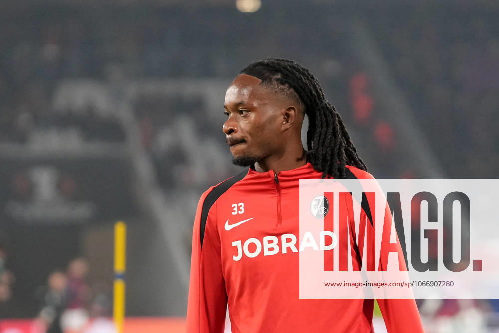 Jordy Makengo (SC Freiburg, 33) , Deutschland, Fussball, UEFA Europa League, 1.Spieltag, Ligaphase, 2025 2026, SC Freiburg vs. FC Basel, 24.09.2025, Europa-Park Stadion, Freiburg, Deutschland Freiburg Europa-Park Stadion Baden-Württemberg Deutschland