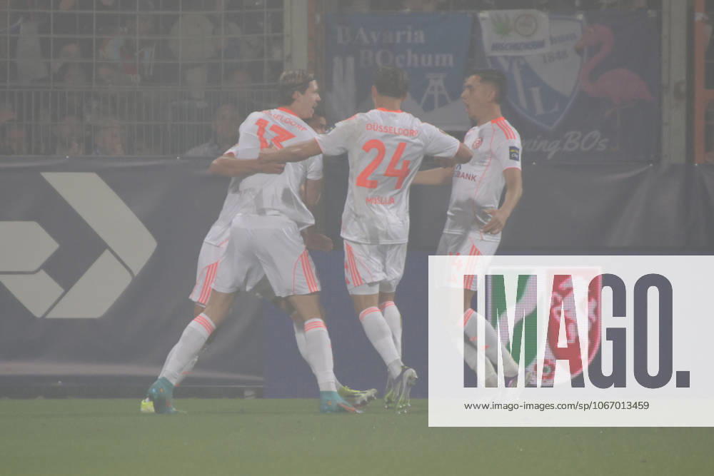 Fussball 2.Bundesliga, VfL Bochum - Fortuna Duesseldorf v.l. Tor, Tim Oberdorf (Fortuna Düsseldorf) Bochum