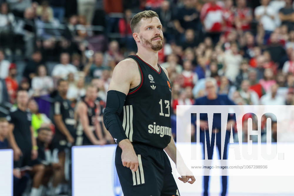 Andreas Obst (FC Bayern Basketball, 13), GER, FC Bayern Basketball vs. Crvena Zvezda Meridianbet (Roter Stern) Belgrad, Basketball, Euroleague, 2. Spieltag, Saison 2025 2026, 02.10.2025, GER, FC Bayern Basketball vs. Crvena Zvezda Meridianbet (Roter Stern) Belgrad, Basketball, Euroleague, 2. Spieltag, Saison 2025 2026, 02.10.2025 Muenchen