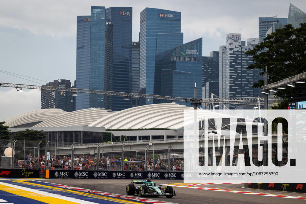 F1 - SINGAPORE GRAND PRIX 2025 18 STROLL Lance (can), Aston Martin F1 Team AMR25, action during the 2025 Formula 1 Singapore Grand Prix, 18th round of the 2025 FIA Formula One World Championship, WM, Weltmeisterschaft from October 3 to 5, 2025 on the Marina Bay Street Circuit, in Singapore - SingaporeSingapore