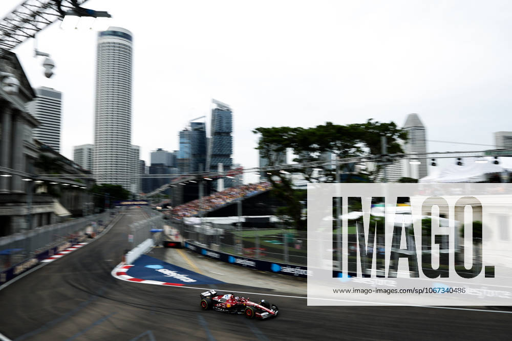 F1 - SINGAPORE GRAND PRIX 2025 16 LECLERC Charles (mco), Scuderia Ferrari SF-25, action during the 2025 Formula 1 Singapore Grand Prix, 18th round of the 2025 FIA Formula One World Championship, WM, Weltmeisterschaft from October 3 to 5, 2025 on the Marina Bay Street Circuit, in Singapore - SingaporeSingapore