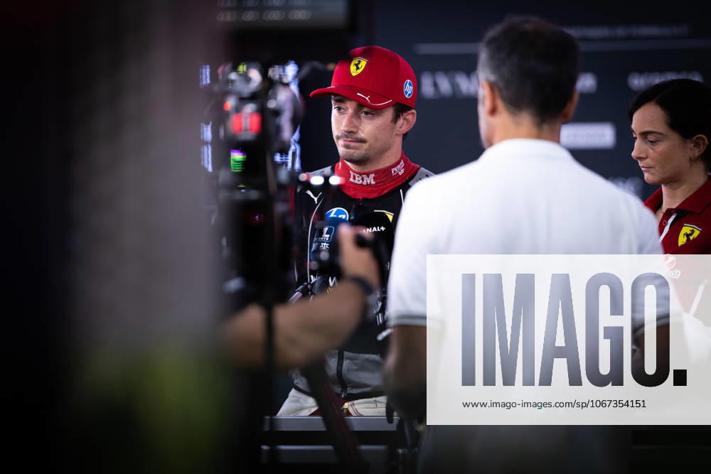 F1 - SINGAPORE GRAND PRIX 2025 LECLERC Charles (mco), Scuderia Ferrari SF-25, portrait during the 2025 Formula 1 Singapore Grand Prix, 18th round of the 2025 FIA Formula One World Championship, WM, Weltmeisterschaft from October 3 to 5, 2025 on the Marina Bay Street Circuit, in Singapore - SingaporeSingapore