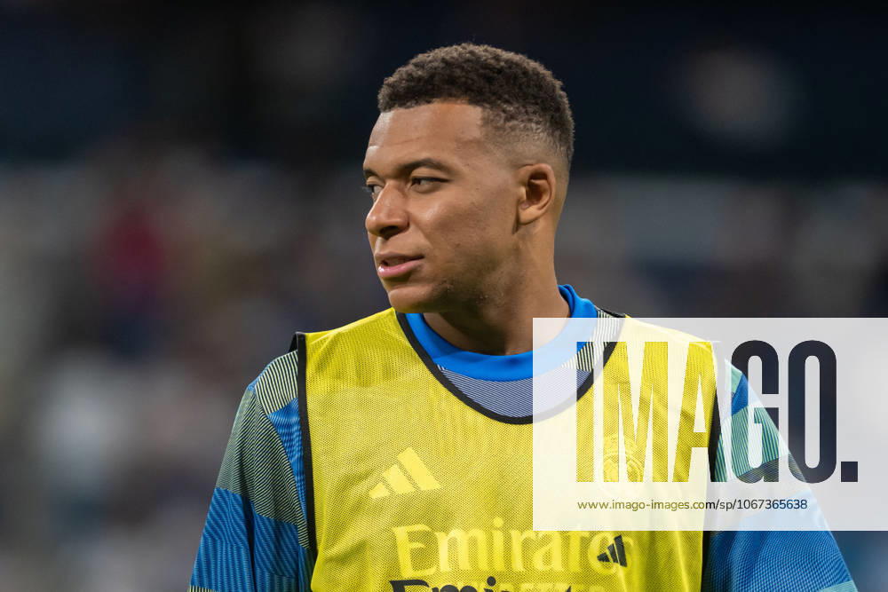 REAL MADRID CF v VILLARREAL CF. LA LIGA 2025 2026. ROUND 8. Real Madrid CFs Kylian Mbappe during La Liga match. October 4, 2025. (ALTERPHOTOS Jorge Ropero)