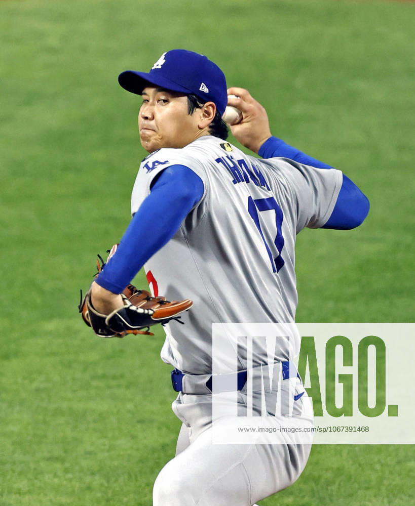 Baseball: Division Series between Dodgers and Phillies Los Angeles Dodgers two-way player Shohei Ohtani starts in Game 1 of the Division Series against the Philadelphia Phillies at Citizens Bank Park in Philadelphia on Oct. 4, 2025. A14AA0004911448P