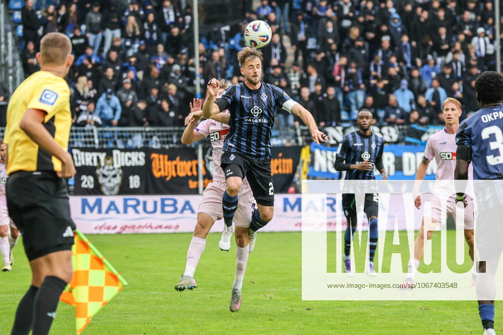 Lukas Klünter (SV Waldhof Mannheim, 24) Fussball: 3. Liga, 10. Spieltag, SV Waldhof Mannheim vs. VfL Osnabrück am 04.10.2025 in Mannheim (Carl-Benz-Stadion), Deutschland Mannheim Carl-Benz-Stadion Deutschland