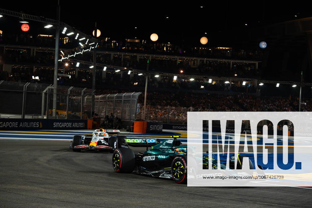 Formula 1 Singapore Grand Prix SINGAPORE, SINGAPORE - OCTOBER 5: Fernando Alonso from Aston Martin competes in the Formula 1 Singapore Grand Prix at the Marina Bay Street Circuit in Singapore on October 5, 2025. More than 300,000 fans turned out over race weekend according to the organisers. Zakaria Zainal Anadolu Singapore Singapore. Editorial use only. Please get in touch for any other usage.