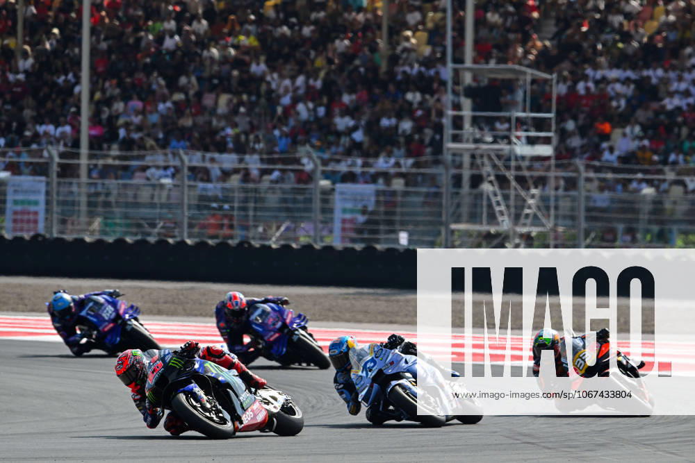 MOTO - MOTO GP - GRAND PRIX OF INDONESIA 2026 20 QUARTARARO Fabio (fra), Monster Energy Yamaha MotoGP, Yamaha YZR-M1, action with 73 MARQUEZ Alex (spa), Gresini Racing MotoGP, Ducati Desmosedici GP24 during the 2025 MotoGP Pertamina Grand Prix of Indonesia on the Mandalika circuit from October 3 to 5, At West Nusa Tenggara, Indonesia - West Nusa TenggaraIndonesia
