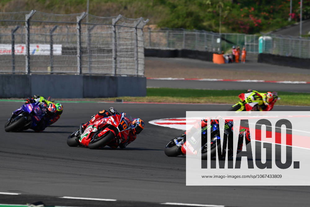 MOTO - MOTO GP - GRAND PRIX OF INDONESIA 2026 20 QUARTARARO Fabio (fra), Monster Energy Yamaha MotoGP, Yamaha YZR-M1, action with 10 MARINI Luca (ita), Honda Team, Honda RC213V during the 2025 MotoGP Pertamina Grand Prix of Indonesia on the Mandalika circuit from October 3 to 5, At West Nusa Tenggara, Indonesia - West Nusa TenggaraIndonesia