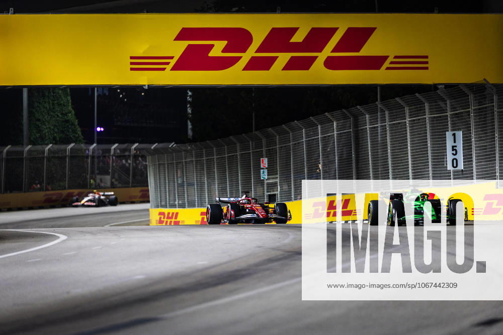 2025 Formula One Singapore Grand Prix Marina Bay Street Circuit, Singapore, Singapore. 5.October.2025; Charles Leclerc of Monaco and Scuderia Ferrari during Formula One Singapore Grand Prix (Photo by Jay Hirano) Singapore Marina Bay Street Circuit Singapore
